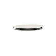 Ra Porcelain Plate, Black/Off-White, Set of 2 by Ann Demeulemeester for Serax Dinnerware Serax Salad Plate 6.6" Set of 2 