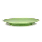 Ra Porcelain Plate, Green, Set of 2 by Ann Demeulemeester for Serax Dinnerware Serax Dinner Plate 11" Set of 2 