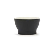 Ra Porcelain Cup, No Handle, Black/Off-White, 7.4 oz., Set of 2 by Ann Demeulemeester for Serax Dinnerware Serax 