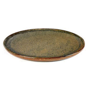 Surface Stoneware Dinner Plate, Indi Grey, 10.6", Set of 4 by Sergio Herman for Serax Dinnerware Serax 