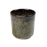 Surface Stoneware Ristretto Mug without Handle, Indi Grey, 3 oz., 2.3", Set of 4 by Sergio Herman for Serax Dinnerware Serax 