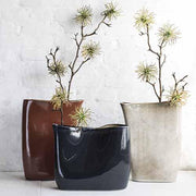 Terres de Rêves Interior Vase, Rusty/Misty Grey, 12.9" by Anita Le Grelle for Serax Vases, Bowls, & Objects Serax 