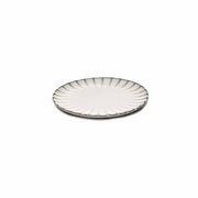 Inku Stoneware Side Plate, White, 5.9", Set of 4 by Sergio Herman for Serax Dinnerware Serax 