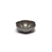 Inku Stoneware Ribbed Bowl M, Green, 5 oz., 4.3", Set of 4 by Sergio Herman for Serax Dinnerware Serax 