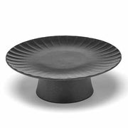 Inku Stoneware Cake Stand, Black, 8.2" by Sergio Herman for Serax Dinnerware Serax 