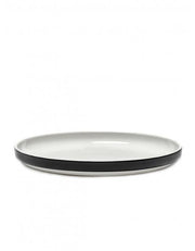 Passe Partout Black 10.25" Low Plate by Vincent van Duysen for Serax Dinnerware Serax 