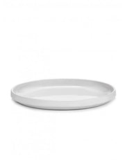 Passe Partout Matte White 10.25" Low Plate by Vincent van Duysen for Serax Dinnerware Serax 
