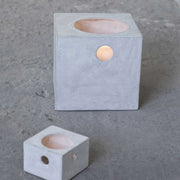 Le Petit Photophore Béton Brutalist Concrete Tealight or Votive by Patrick Paris Votive Serax 