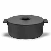 Surface Enameled XL Cast Iron Pot, 185 oz. by Sergio Herman for Serax Cookware Serax Black 