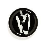 Feast 7.5" Black White Pepper Salad Plate, set of 2 by Yotam Ottolenghi for Serax Plates Serax 