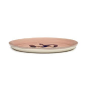 Feast 8.7" Pink Pepper Blue Salad Plate, set of 2 by Yotam Ottolenghi for Serax Plates Serax 