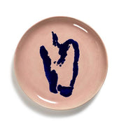 Feast 8.7" Pink Pepper Blue Salad Plate, set of 2 by Yotam Ottolenghi for Serax Plates Serax 