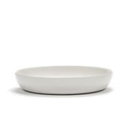 Feast 8.7" White Red Swirl High Salad Plate, set of 2 by Yotam Ottolenghi for Serax Plates Serax 