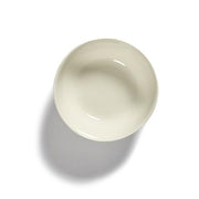 Feast 6.7" White Blue Swirl Bowl, set of 4 by Yotam Ottolenghi for Serax Bowls Serax 