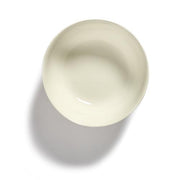 Feast 6.7" White Red Swirl Bowl, set of 4 by Yotam Ottolenghi for Serax Bowls Serax 