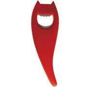 Diabolix Bottle Opener by Biagio Cisotti for Alessi Corkscrews & Bottle Openers Alessi Red 