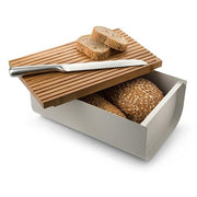 Mattina Bread Box with Cutting Board by Alessi Bread Basket Alessi 