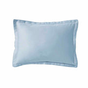 Teophile Solid Color Organic Sateen Pillow Cases by Alexandre Turpault Bedding Alexandre Turpault Standard Baltic Blue 