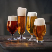 Beer 15 oz. Pilsner Glasses, Set of 4 by Orrefors Glassware Orrefors 