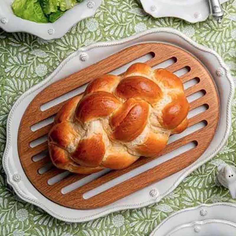 Juliska Berry & Thread Loaf Pan - Whitewash