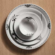 Black Lace 10.75" Dinner Plate by Royal Copenhagen Plate Royal Copenhagen 
