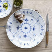 Blue Fluted Plain Oval Platter, 13.5" by Royal Copenhagen Dinnerware Royal Copenhagen 