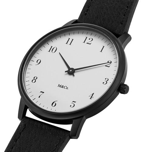 Bodoni Black Watch by Tibor Kalman for M & Co CLEARANCE - Amusespot -  Unique products by Projects Watches for Kitchen, Home Décor, Barware,  Living,