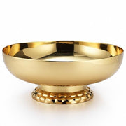 Helios Brass Bowls with Footrim by Mary Jurek Design Dinnerware Mary Jurek Design 11" 
