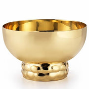 Helios Brass Bowls with Footrim by Mary Jurek Design Dinnerware Mary Jurek Design 6" x 3.75" 