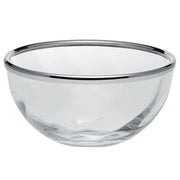 Eclat Silverplated Glass Bowls by Ercuis Bowls Ercuis Medium 