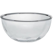 Eclat Silverplated Glass Bowls by Ercuis Bowls Ercuis Large 