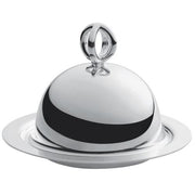 Latitude Silverplated 4.25" Covered Butter Dish by Ercuis Butter Dish Ercuis 