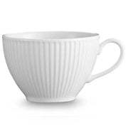 Plisse Porcelain Cups Set of 4 by Pillivuyt Mugs Pillivuyt Tea Cup 