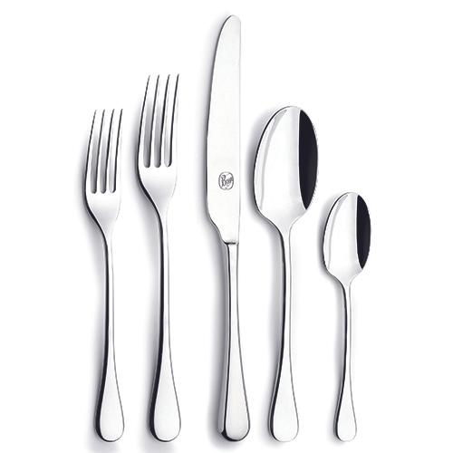 Canto Flatware 20 piece Set in Modern Case by Broggi 1818