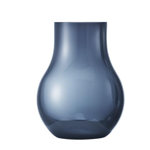 Georg Jensen Cafu Blue Glass Vase, 8.5