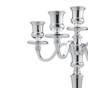 Rencontre Silverplated 12.5" 5 Light Candelabra by Ercuis Candleholder Ercuis 