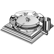 Luxury Chrome Cigar Ashtray with Lid and Snuffer by El Casco Staplers El Casco 