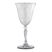 Sofia Etched Platinum Rim Water or Wine Glass, 7 oz. by Arte Italica Glassware Arte Italica 
