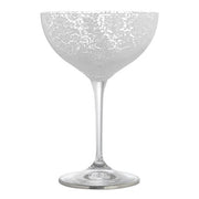 Sofia Etched Platinum Rim Cocktail Glass, 8 oz. by Arte Italica Glassware Arte Italica 