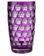 Lente Synthetic Crystal Acrylic Glasses by Mario Luca Giusti Glassware Marioluca Giusti Highball Violet 