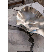 IZDATGLAZ Monochromatic Glass Oval Centerpiece by Orfeo Quagliata Artwork Orfeo Quagliata 