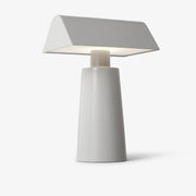 Caret Portable LED Indoor Table Lamp by &tradition &Tradition Silk Grey 