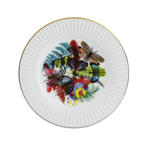 Casa Alegre Exuberant Stoneware Dessert Plates - Set Of 4 Reactive Glaze Plates