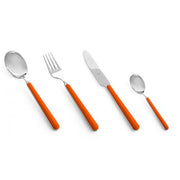 Fantasia Carrot Orange Flatware by Mepra Flatware Mepra 