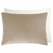 Cassia 24" x 18" Decorative Velvet Throw Pillow by Designers Guild Throw Pillows Designers Guild Dove 