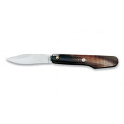 No. 65 Castrino Italian Regional Pocket Knife with Double-Edged Blade & Ox Horn Handle by Berti Knife Berti 