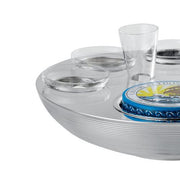 Transat Silverplated 10.25" Caviar & Vodka Set for 2 by Ercuis Caviar Server Ercuis 