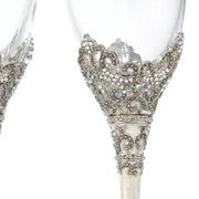 Celebration Champagne Flute Two Piece Set by Olivia Riegel Glassware Olivia Riegel 