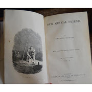 Our Mutual Friend by Charles Dickens, 2 Vols. First Edition. Books Amusespot 