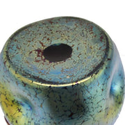 Loetz Blue Papillon Art Glass Bowl, 4.5" Loetz 